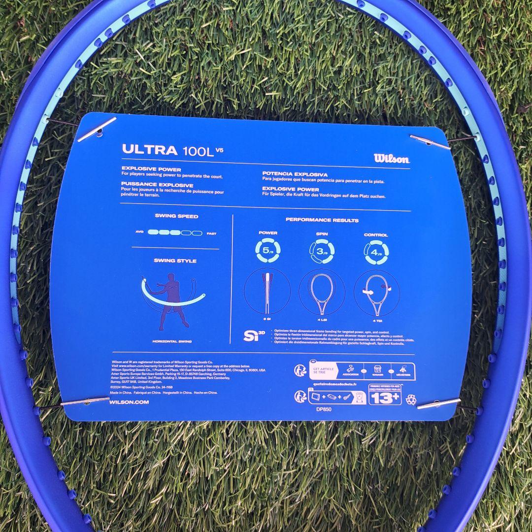 ウイルソン テニスラケット ウルトラ 100L V5 ULTRA 100L