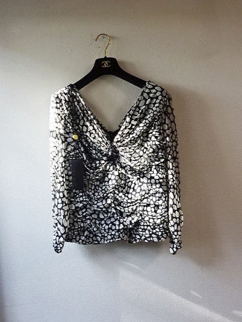 タダシショージ　カシュクール　ビジュー　ブラウス