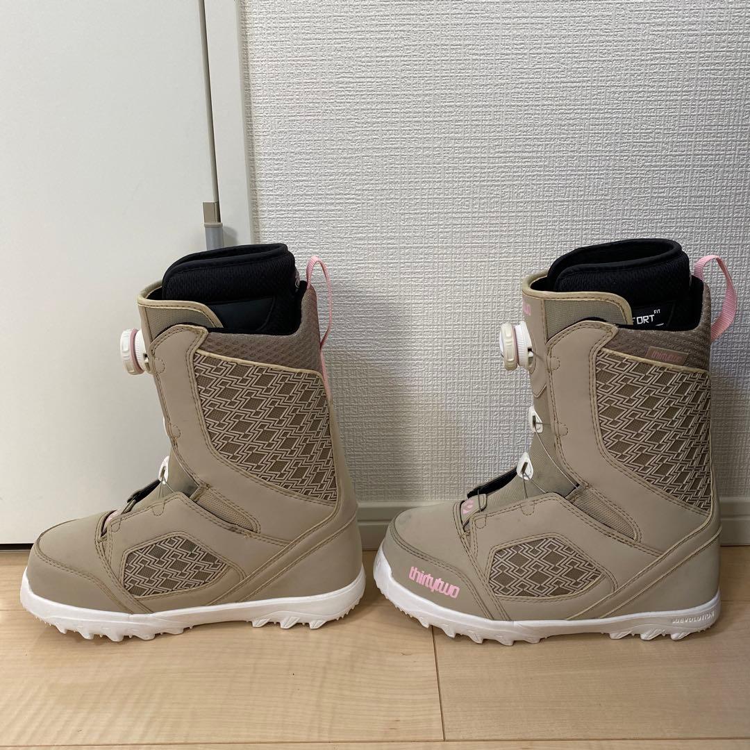 あいこ】 THIRTYTWO スノボブーツ　W’S STW BOA 24㎝