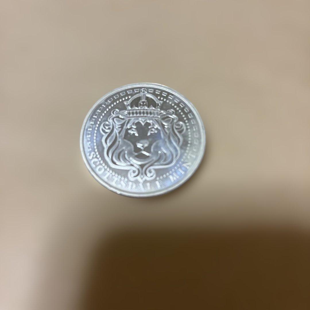 純銀1オンス★スコッツデール「オムニア」★1オンス (新品) 純銀メダル