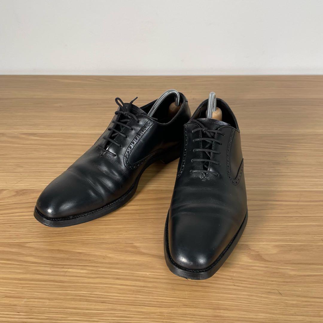 エドワードグリーン　ビジネスシューズ　革靴　レザー　ブラック　6.5
