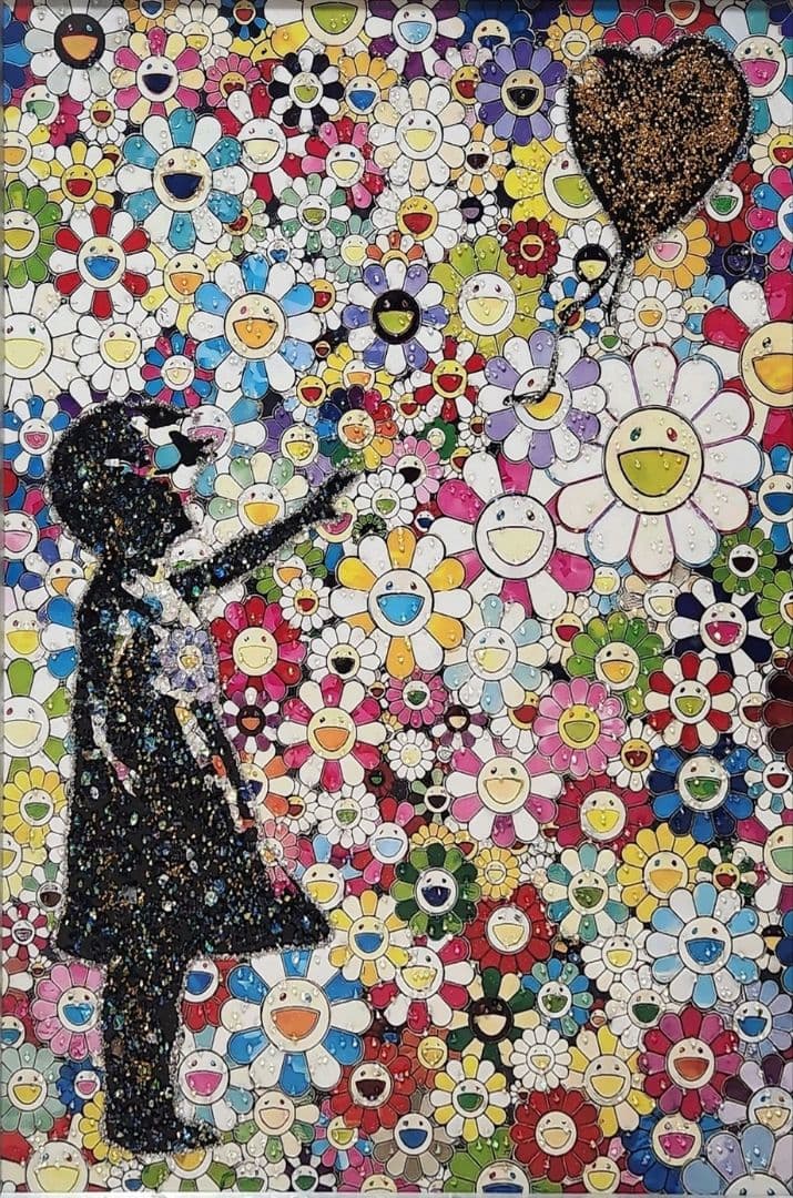 2 スマイルフラワー 60×80