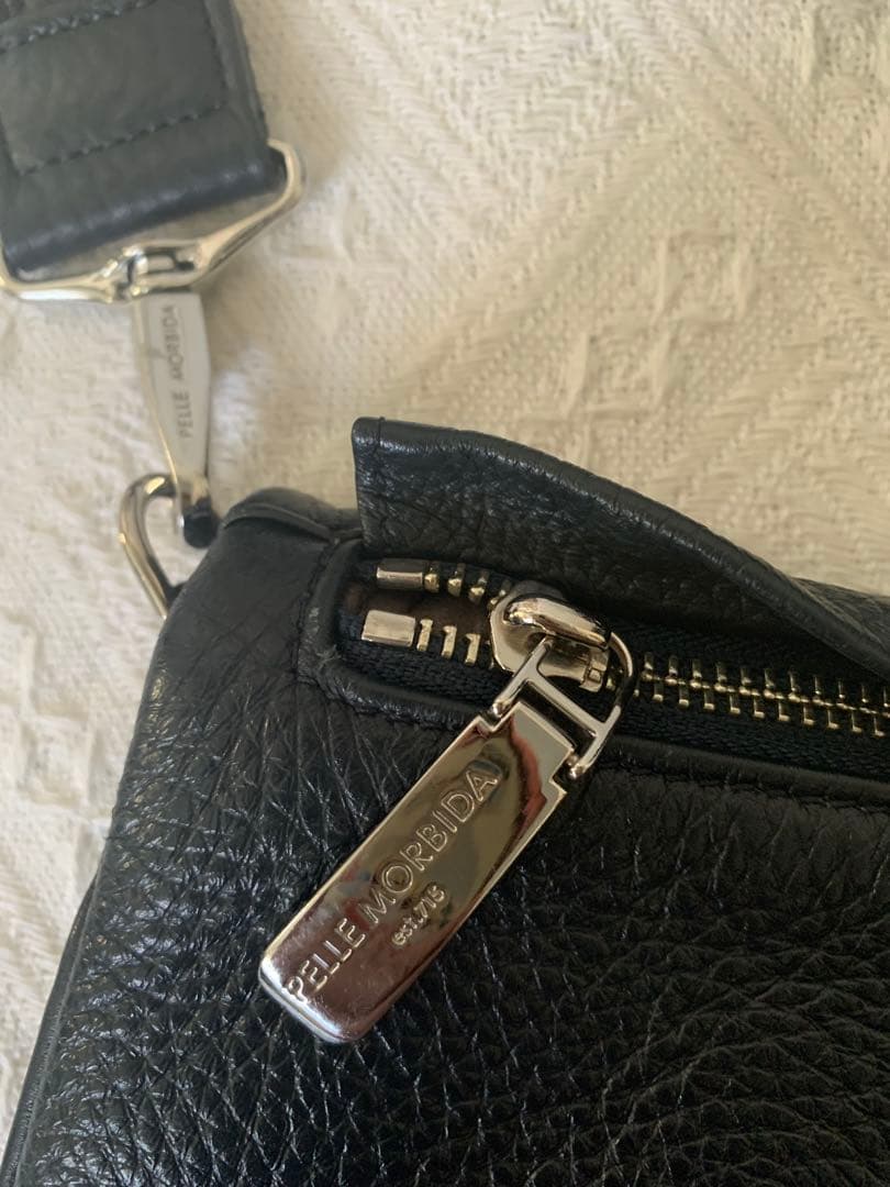 ペッレモルビダ PELLE MORBIDA クラッチ2way ショルダー日本製
