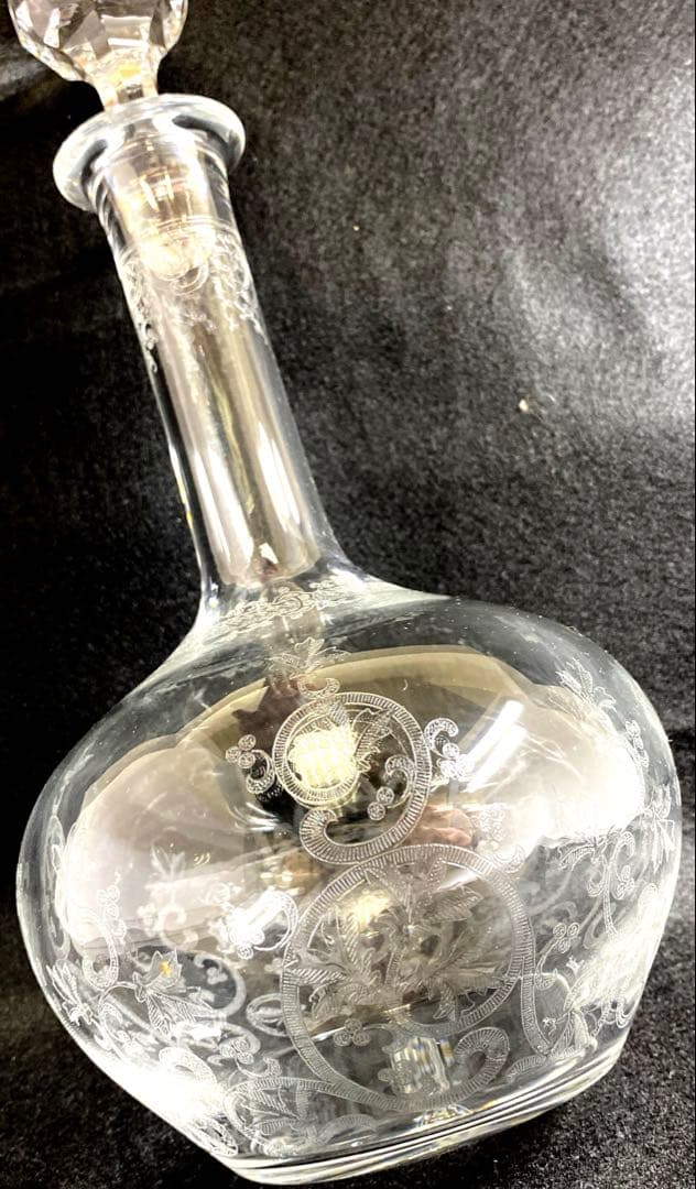 専用バカラ　ラファイエット　デキャンタ　高さ28㎝　東Y7-0213☆2Fトヒチ