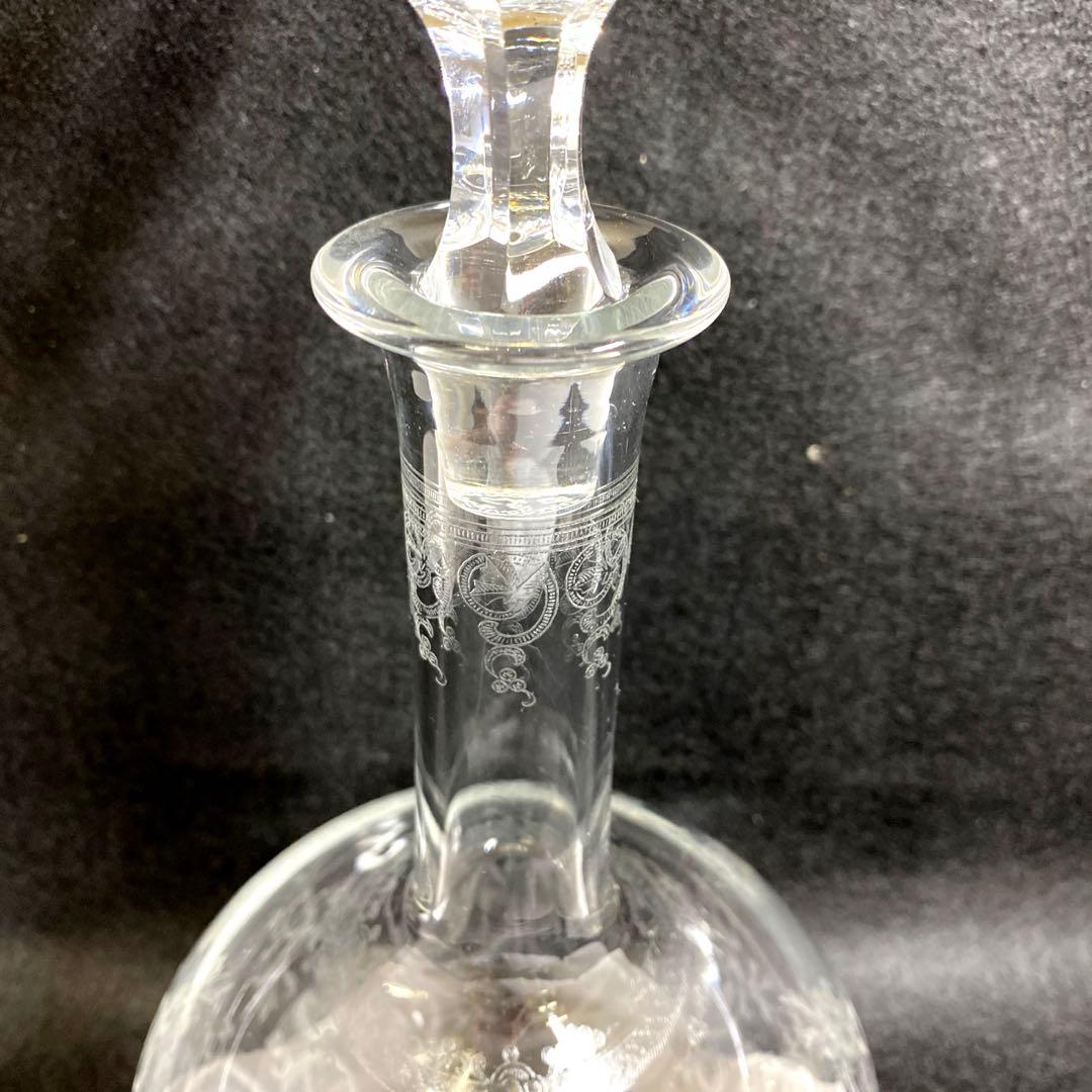 専用バカラ　ラファイエット　デキャンタ　高さ28㎝　東Y7-0213☆2Fトヒチ