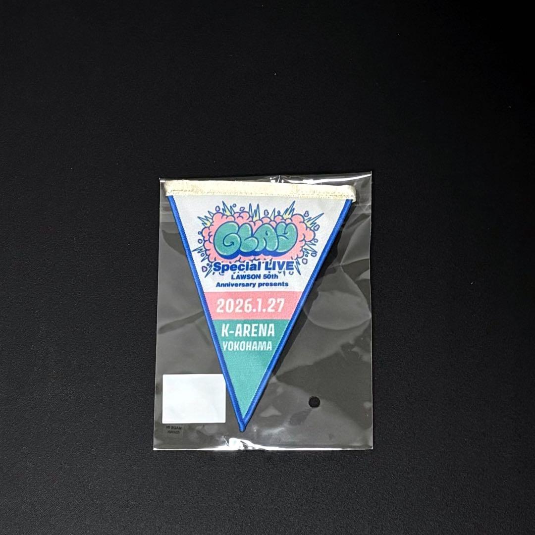 GLAY Kアリーナ ガーランド レシート銀テープセット ローソン50周年ライブ