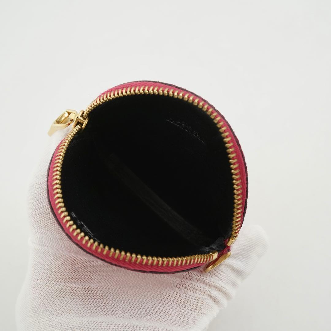 【極美品】LOEWE アナグラム　アマソナ　バイカラー　ロゴ　ミニ　小銭入れ