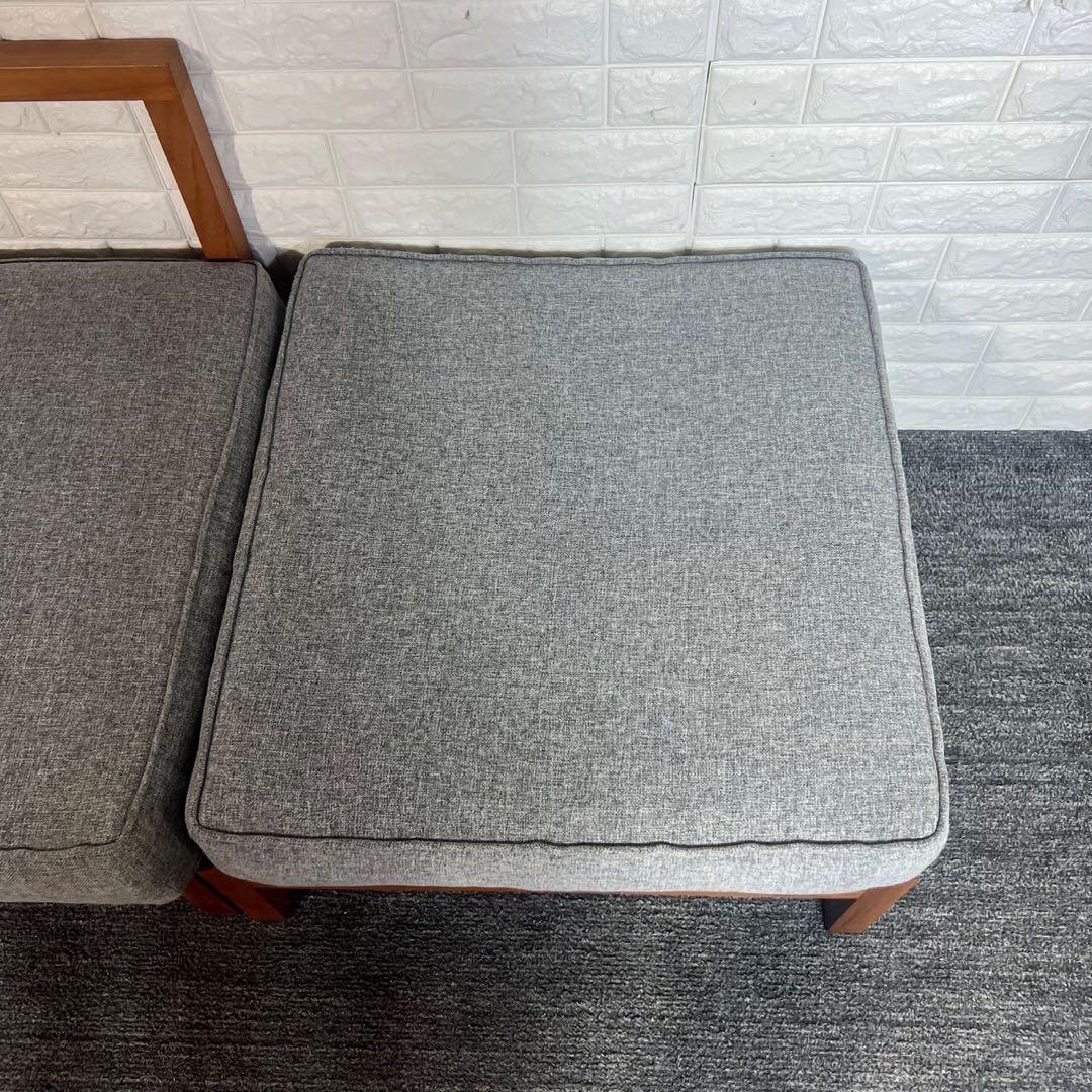 SCANTEAK スキャンティーク ソファ 2人掛け ファブリック F076