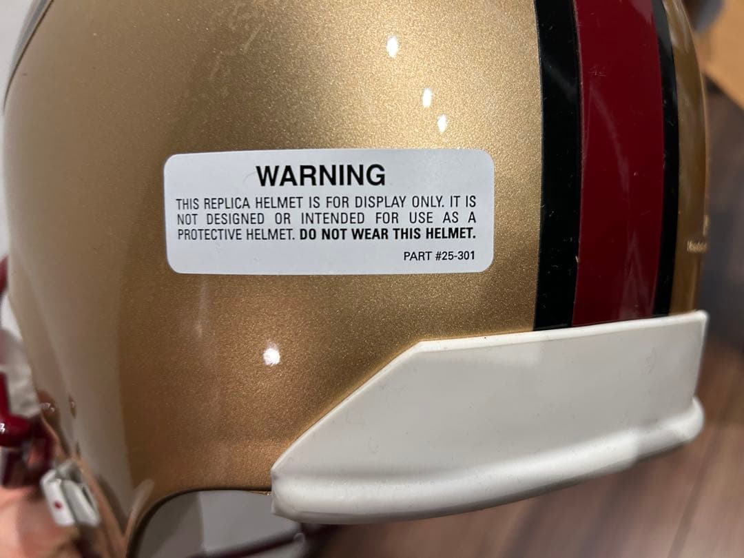 サンフランシスコ49ers レプリカヘルメット