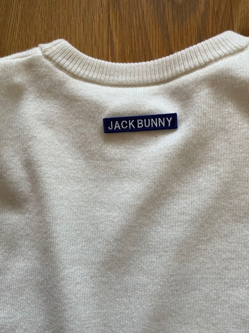 最終値下げ❣️Jack Bunny!! 防寒セーター 2 ホワイト