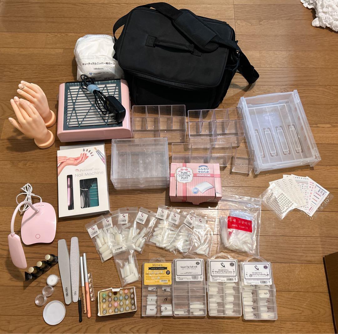 ネイルセット　78点セット　ネイルアート用品セット