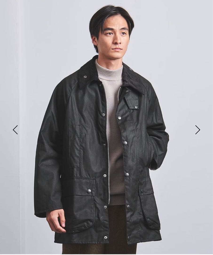 Barbour Beaufort OS ブラック 42