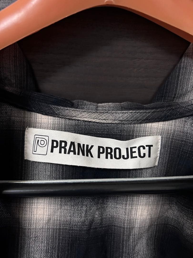 PRANK PROJECT フード付きチェックシャツ