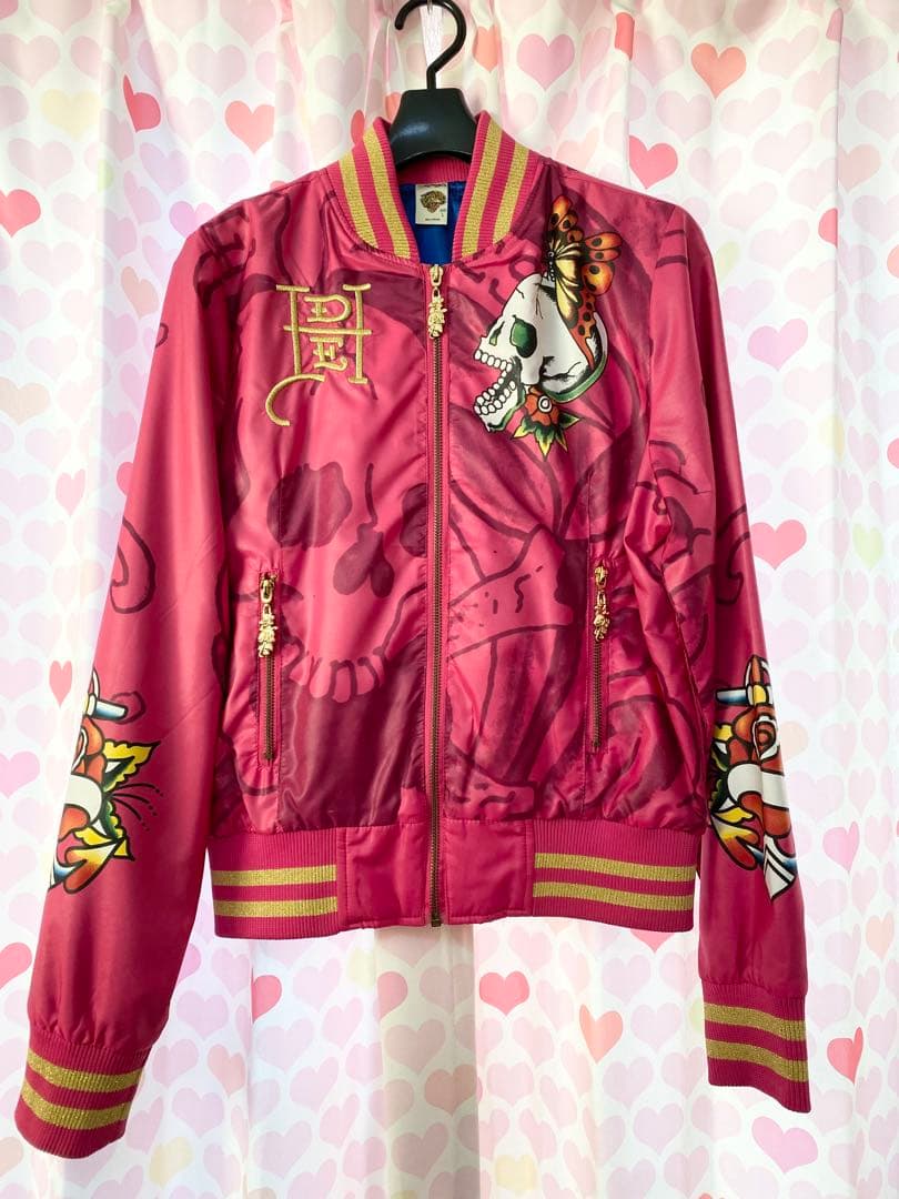 エドハーディ　スカジャン　スタジャン　ジャケット