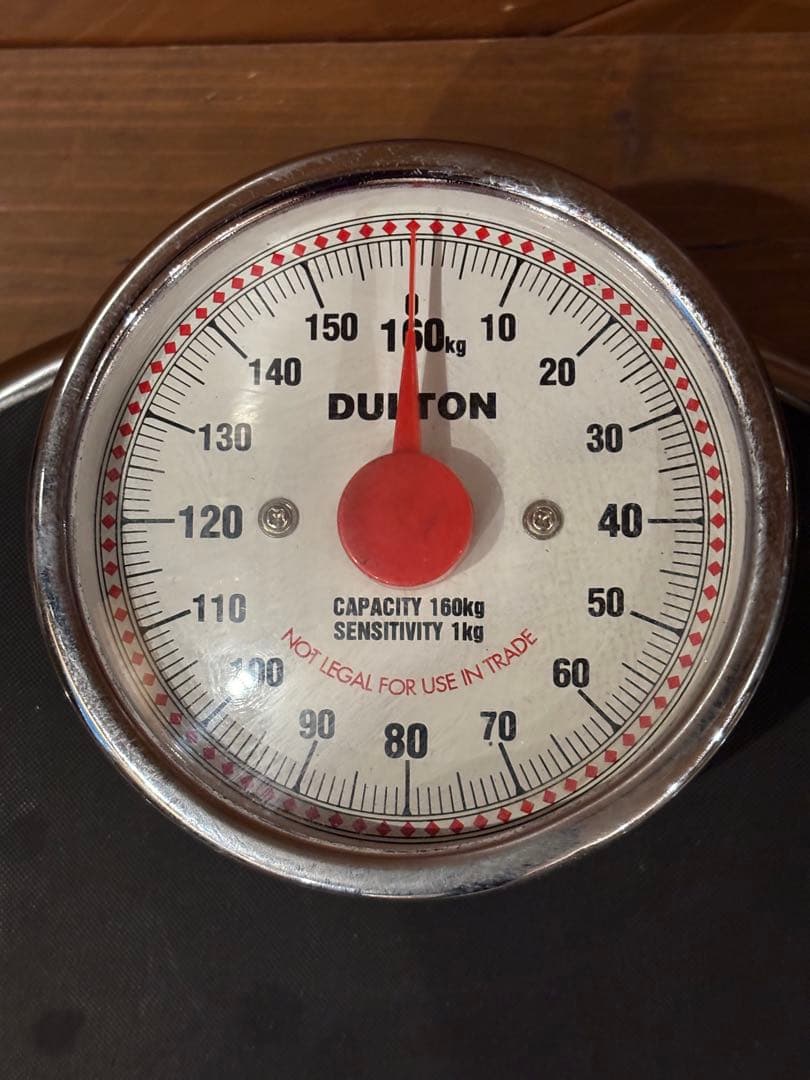 レトロダルトンDULTON アナログ体重計 バススケール　最大160kg