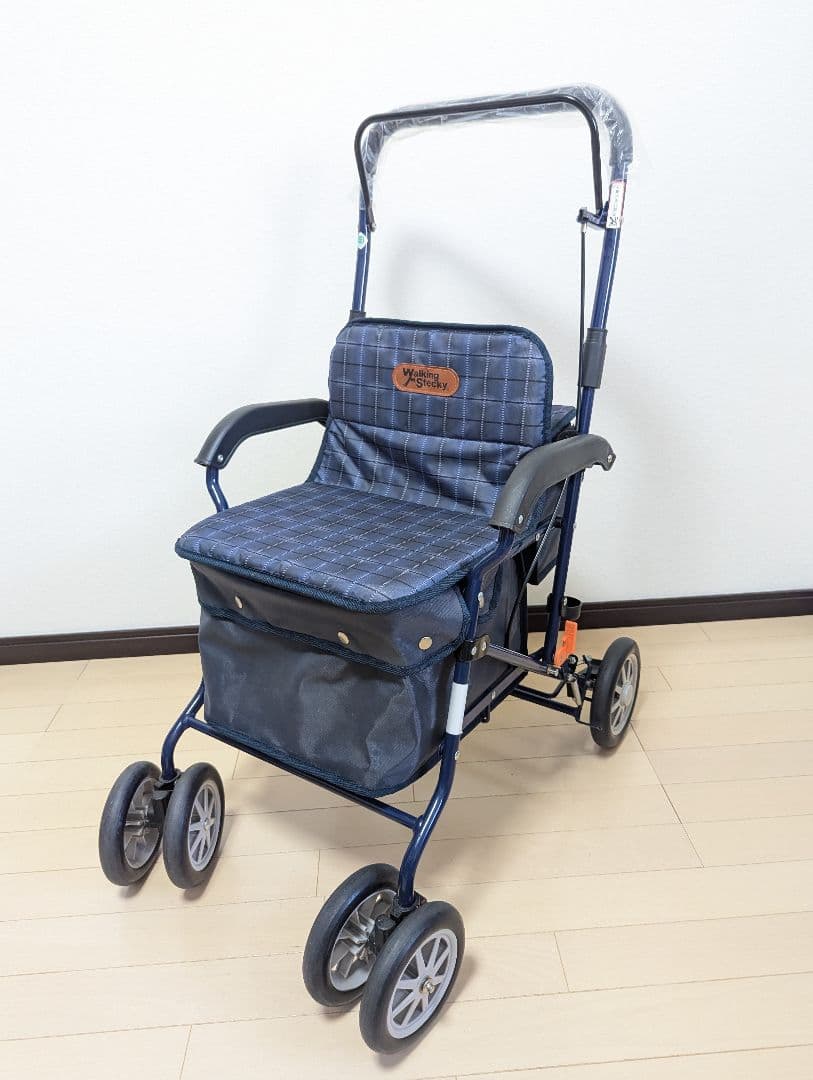 美品 シルバーカー 幸和製作所 手押し車 介護カート 福祉用具 折りたたみ