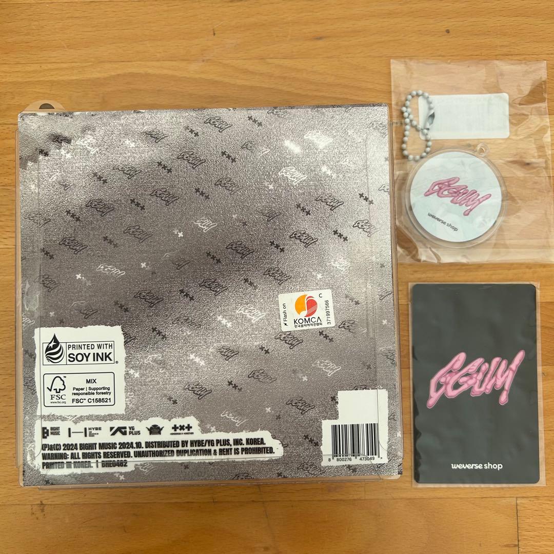 ヨンジュンGGUM 未開封 weverse global キーリング トレカ