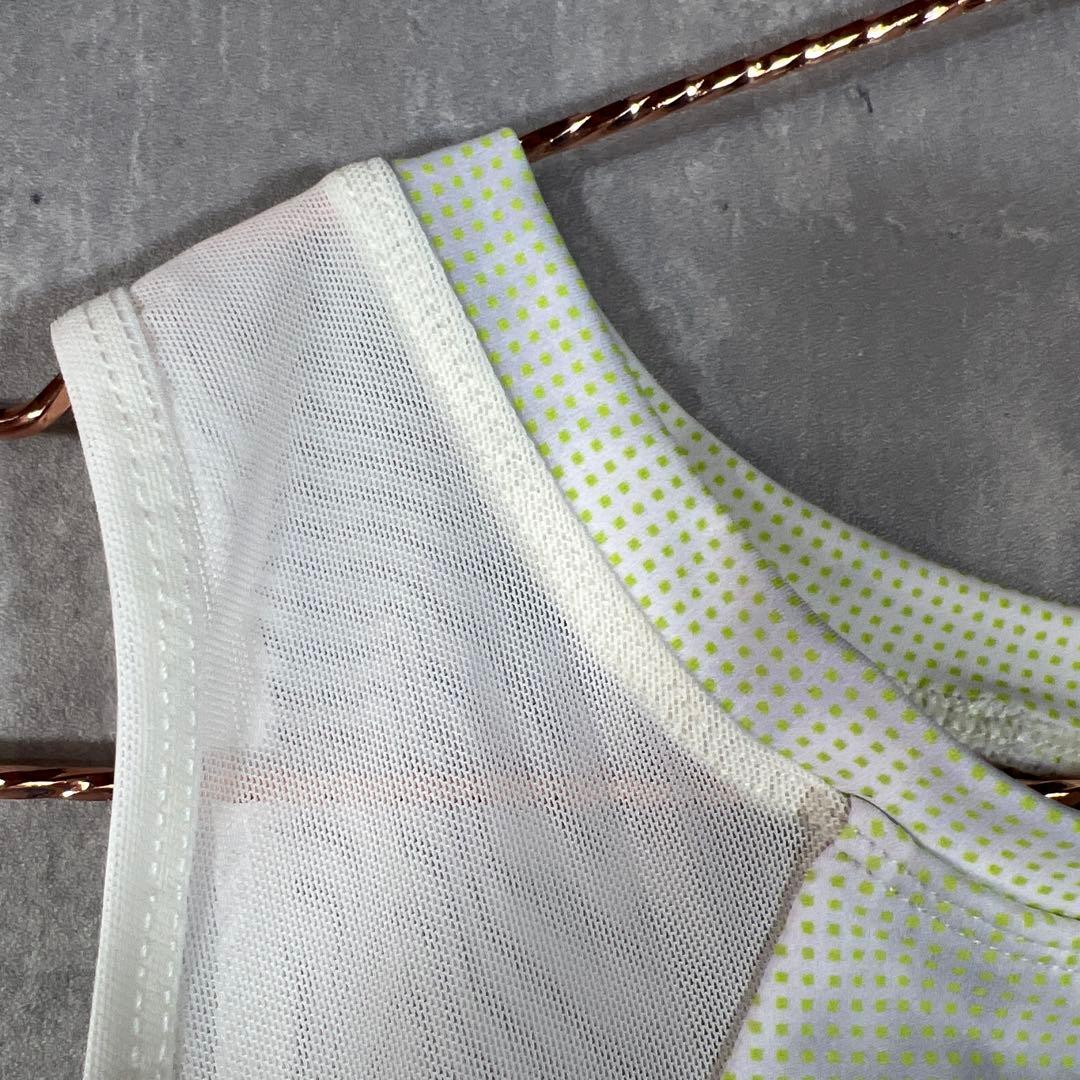 新品 SUKALA スカーラ ドットプリントブラタンクトップ