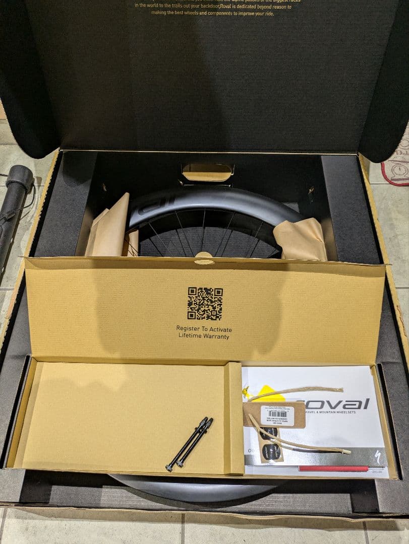 値下げ★未使用　ROVAL RAPIDE CL II　ディスクホイール　送料無料