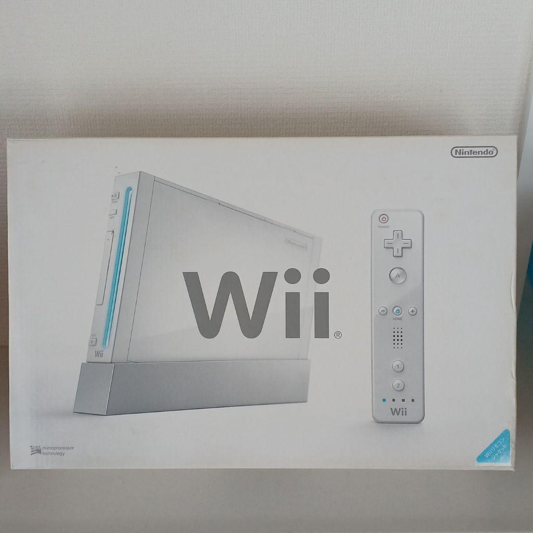 【新品　未使用】任天堂 Wii RVL-S-WD　本体　ウィー　ゲーム