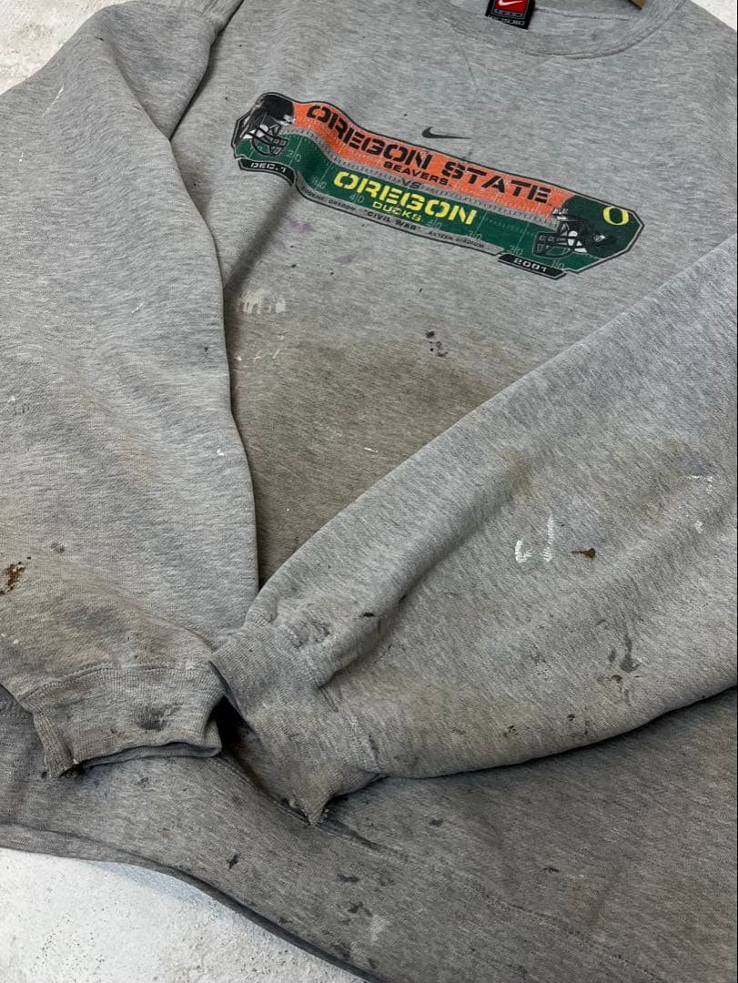 Nike Oregon State スウェット グレー　90s 00s