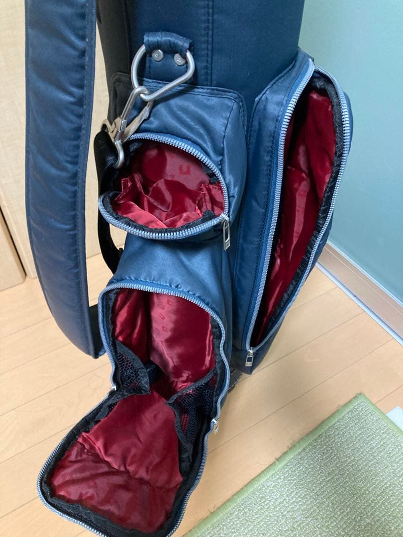 オノフ　ONOFF キャディバッグ ネイビー 軽量　7型