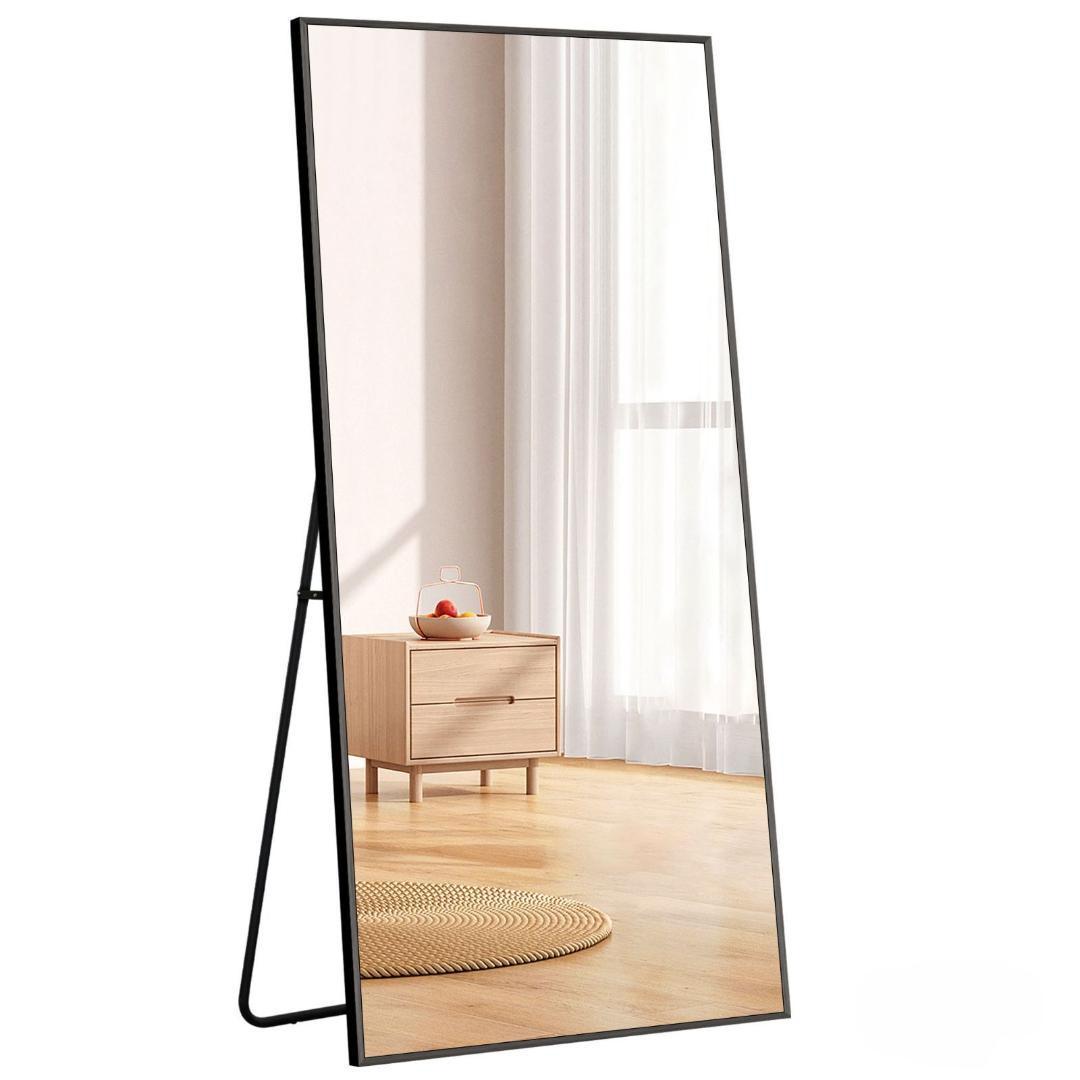 全身鏡 姿見鏡 スタンドミラー 壁掛け 立てかけ 姿見 飛散防止170*70CM