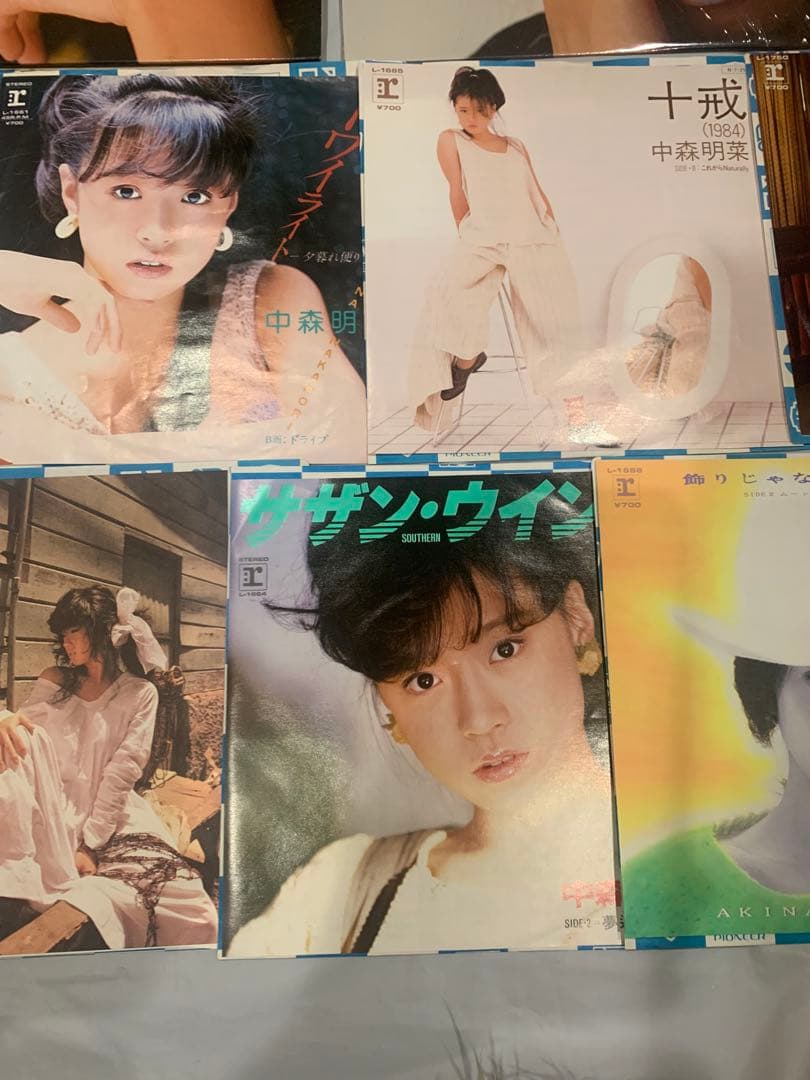 中森明菜 レコード LP+EP 16枚セット 初期アルバム多数 帯付きあり