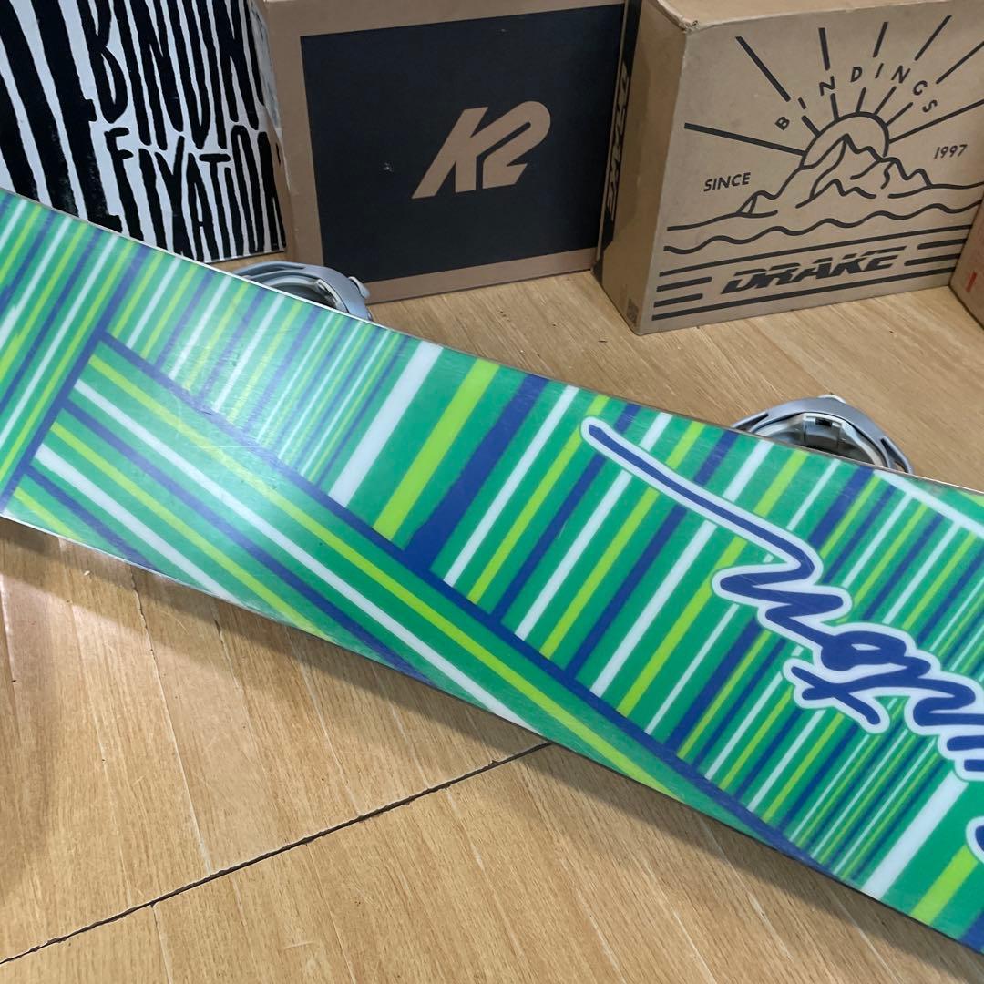 BURTON　バートン　バインディング付　スノーボードセット　FETHER