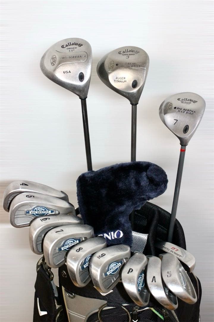 キャロウェイ ビッグバーサ ゴルフクラブ フルセット‼️キャディバッグ付❗️