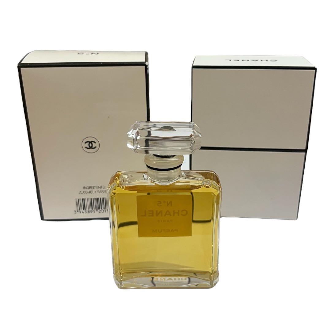 美品 CHANEL シャネル N°5 パルファム 残量多 箱 香水 フレグランス