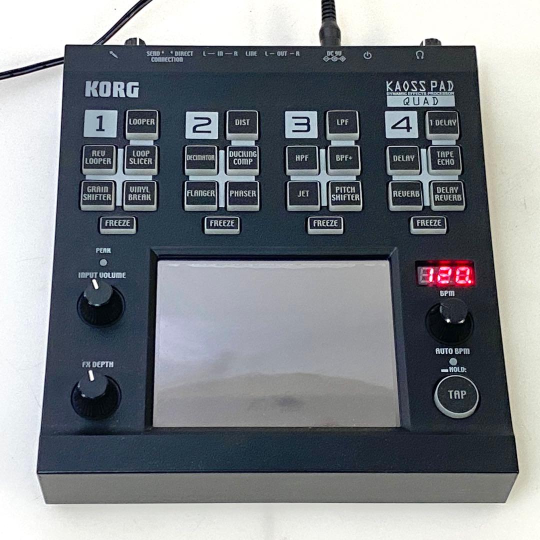 ◎KORG コルグ KAOSS PAD QUAD エフェクター 元箱付