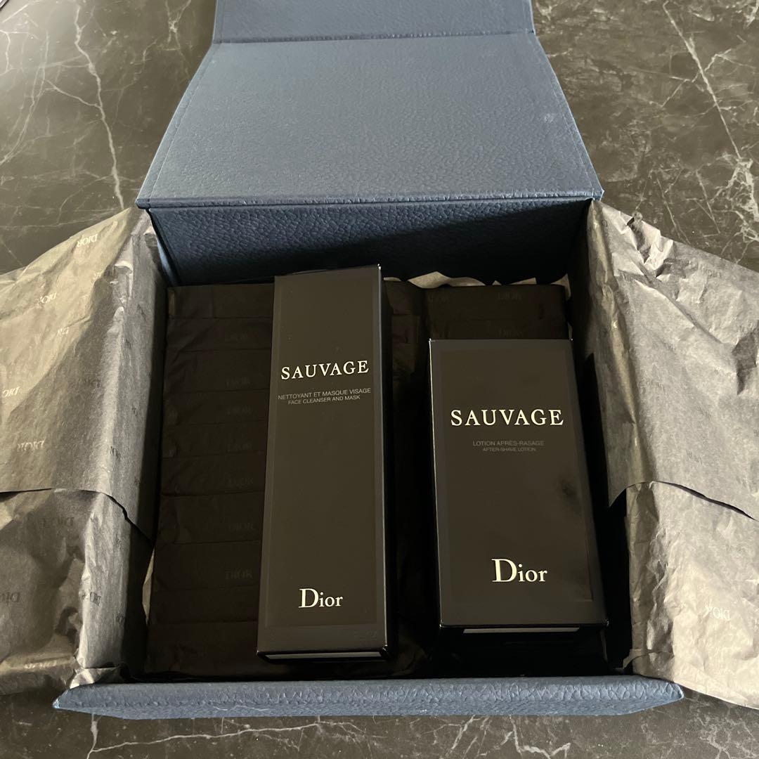 新品未使用 Dior SAUVAGE ローションと洗顔料セット