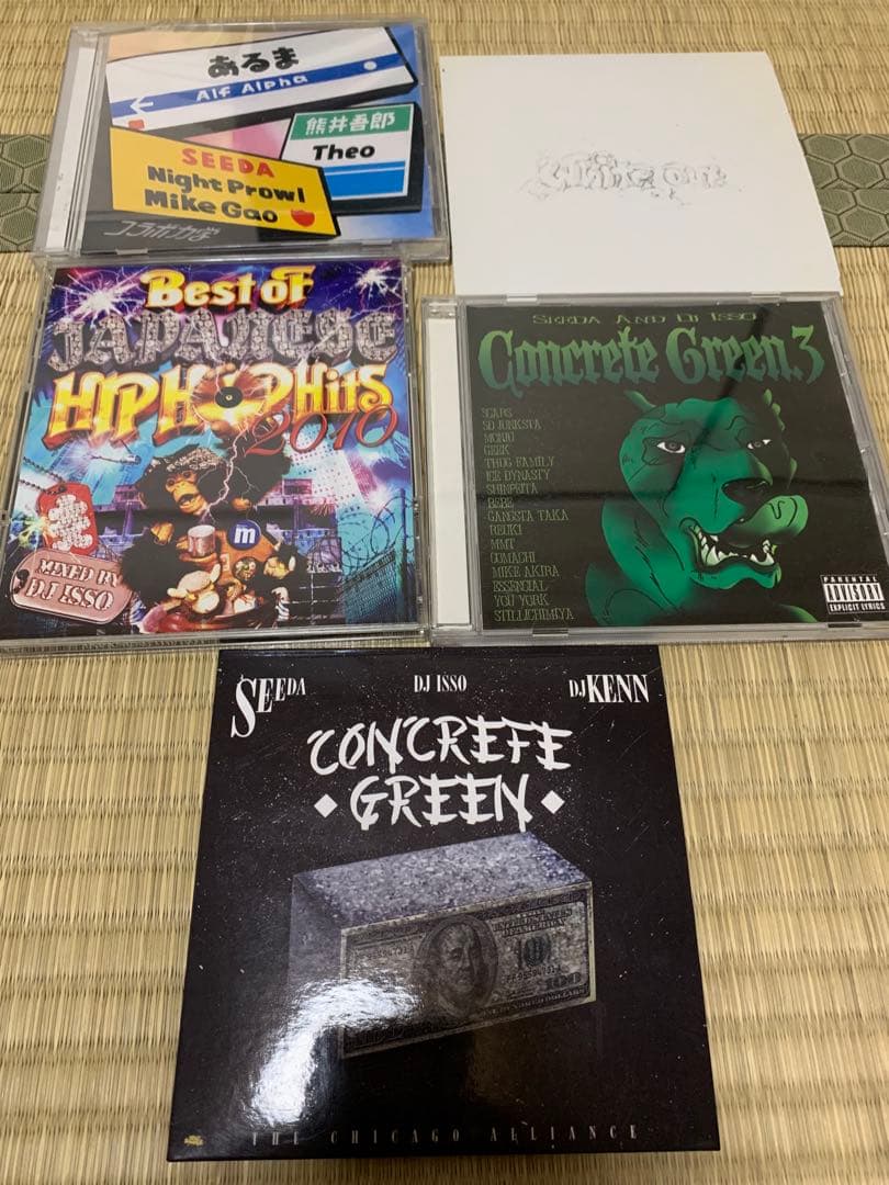 CONCRETE GREEN【3】SEEDA & DJ ISSO(日本語ラップ)