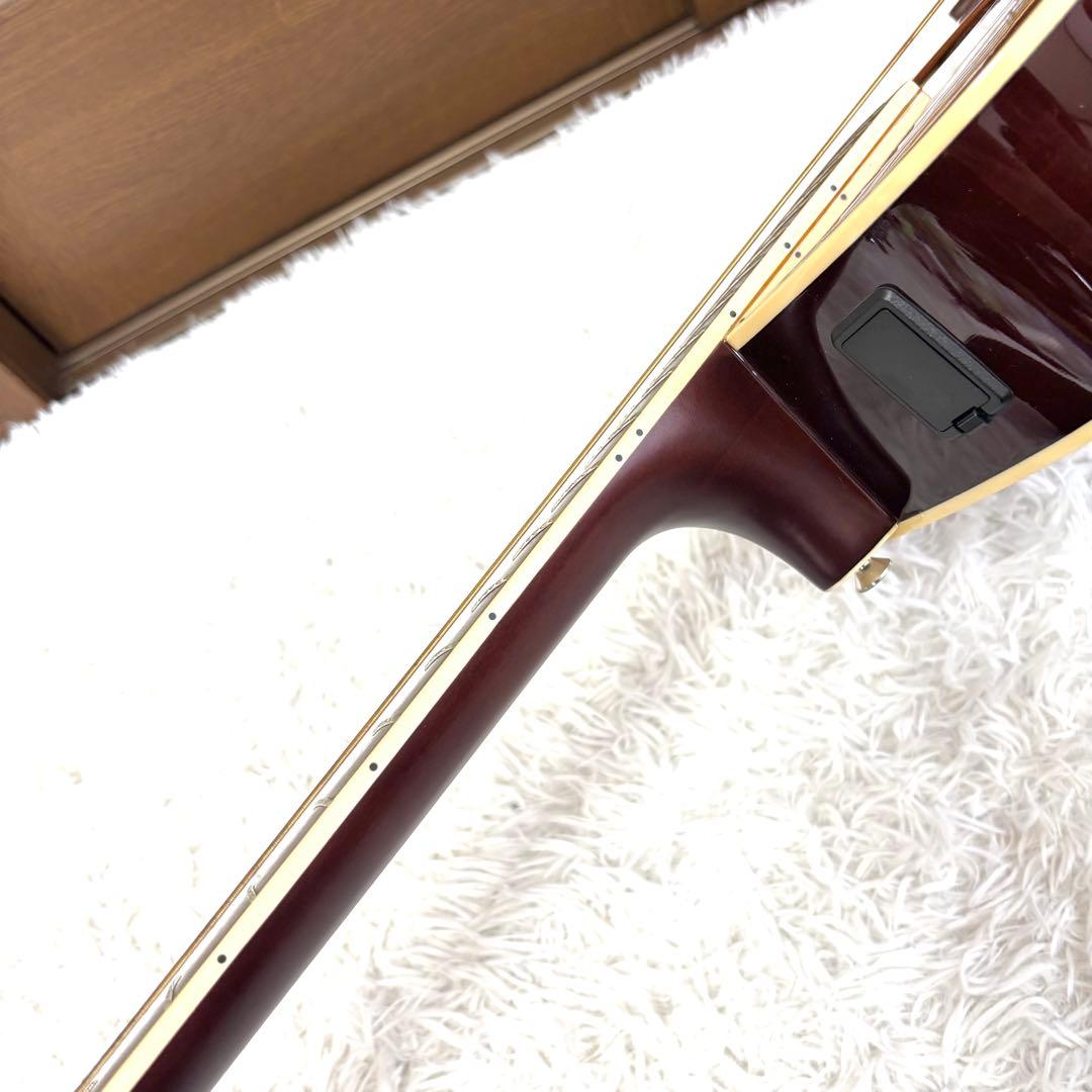 ✨美品✨YAMAHA APX600 FM AM エレアコ ヤマハ　虎杢　ケース付