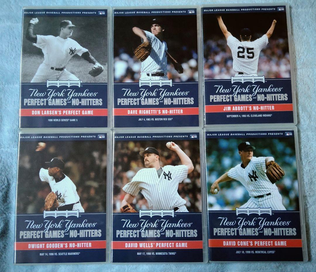 DVD6枚 NEW YORK YANKEES PERFECT GAMES MLB