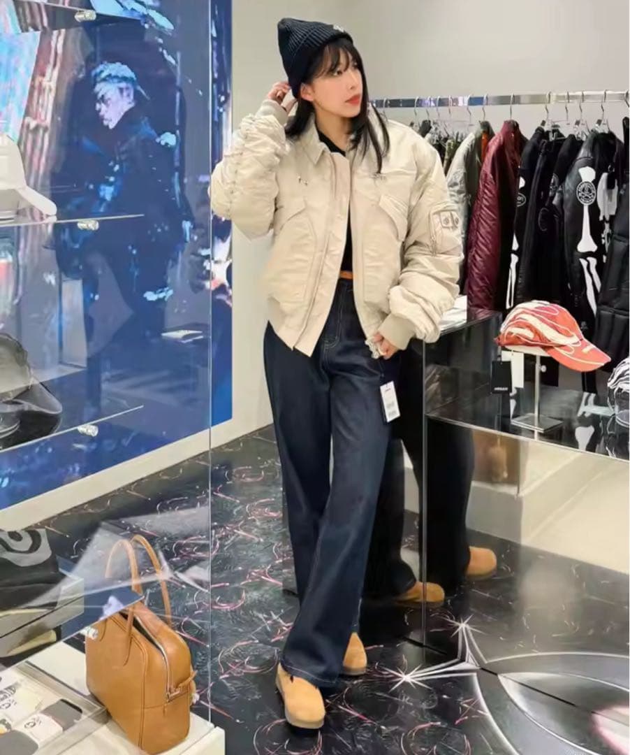 thug club サグクラブ 短丈フライトジャケット