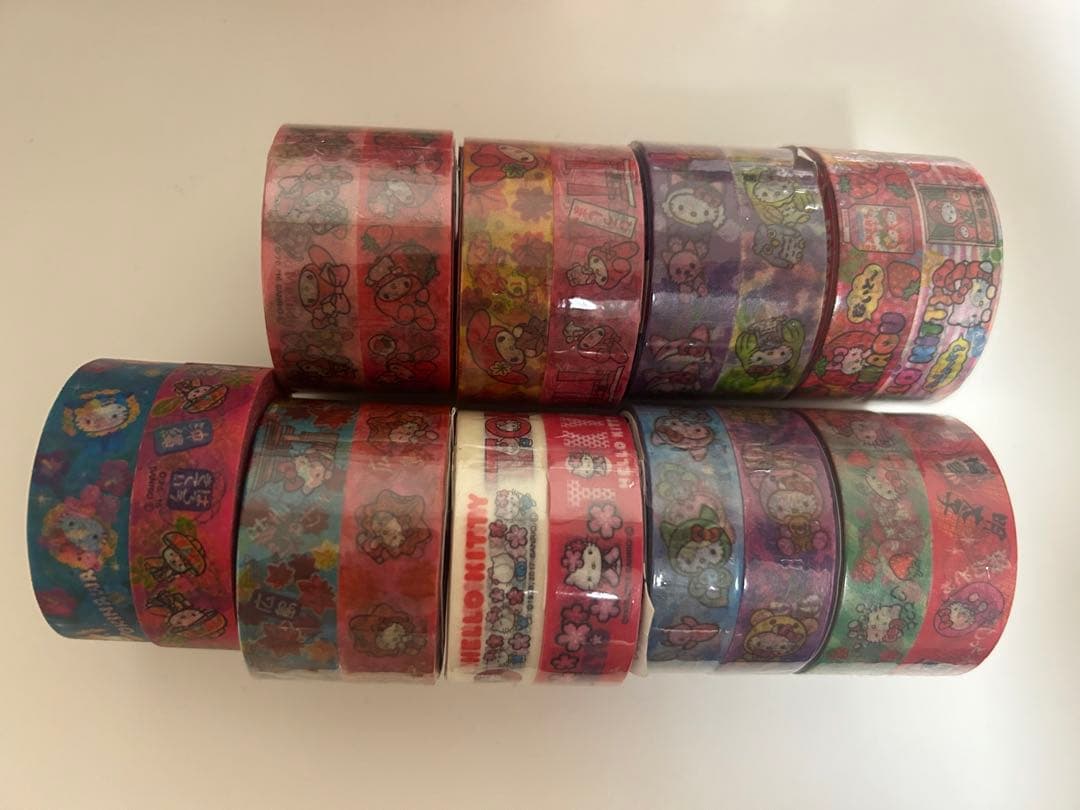 ご当地キティ　サンリオ　マスキングテープ　まとめ売り