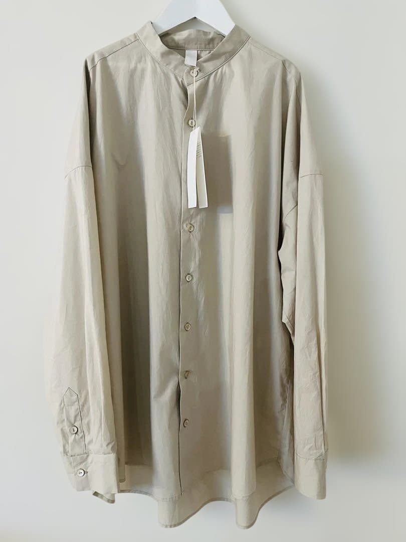 トップス Yoli | Band collar shirt - Beige size3