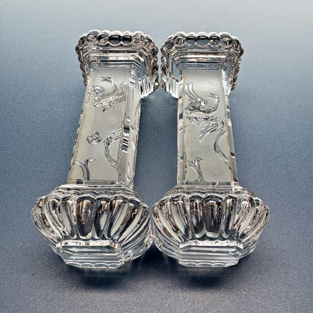 オールド バカラ ルネッサンス デポリ ナイフレスト 2個 ペア セット 箸置き