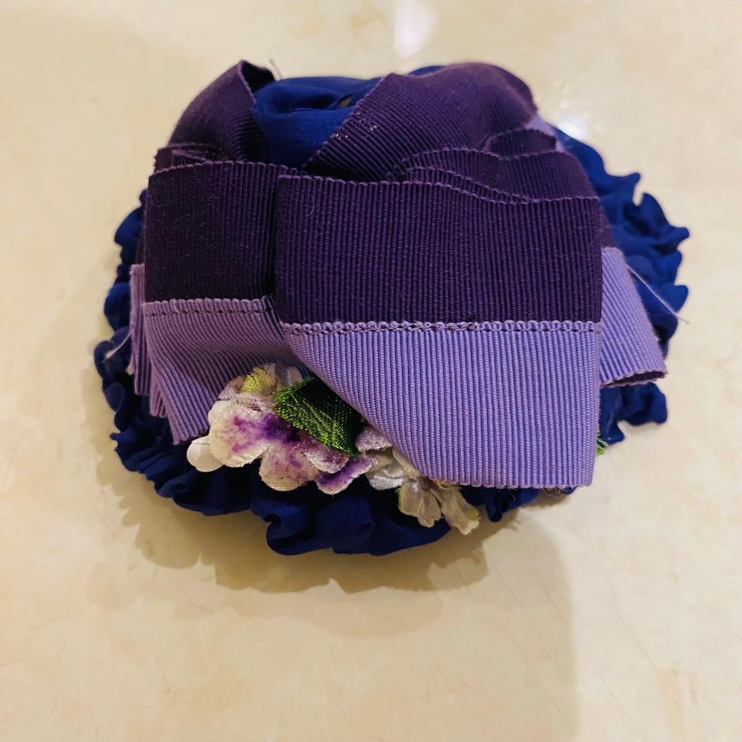 アンティークドールのドレス&ハット　4号用