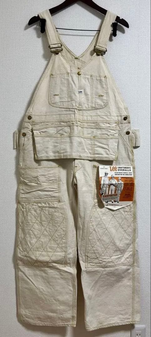 【デッドストック】70s Lee オーバーオール ダブルニー