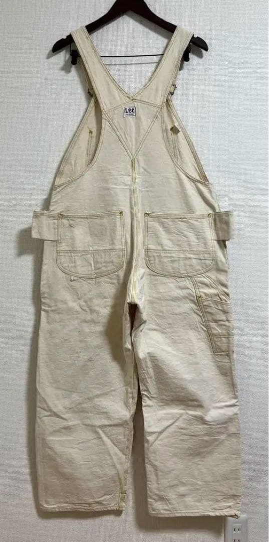 【デッドストック】70s Lee オーバーオール ダブルニー