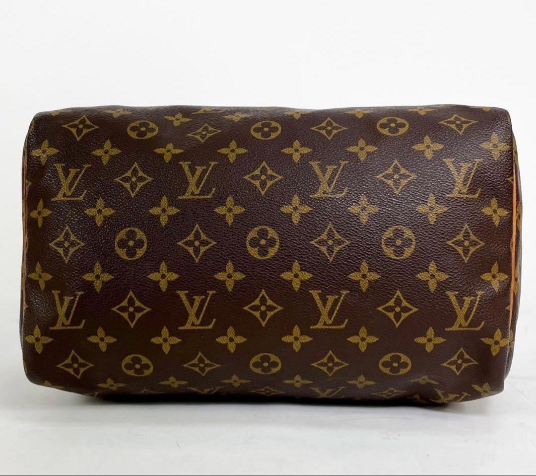 美品✨ルイヴィトン スピーディ30 モノグラム ハンドバッグ ボストン ヌメ革