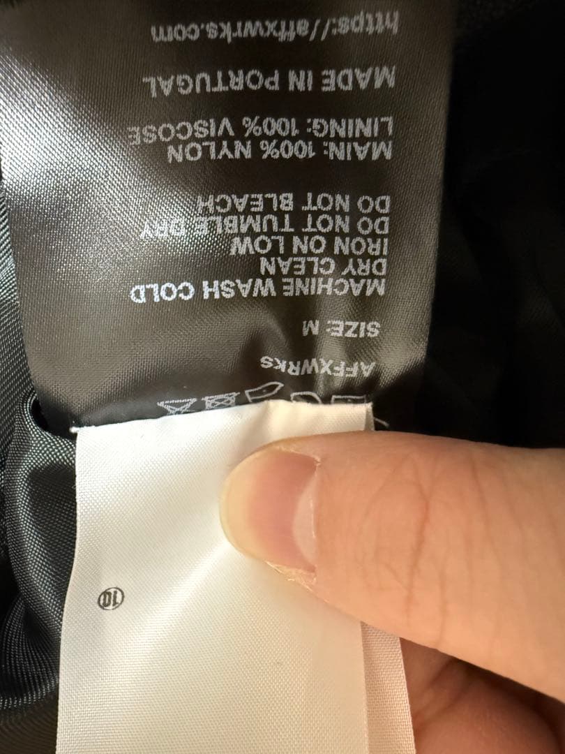 ジャケット・アウター affx wrks G9 JACKET PETROL GREY