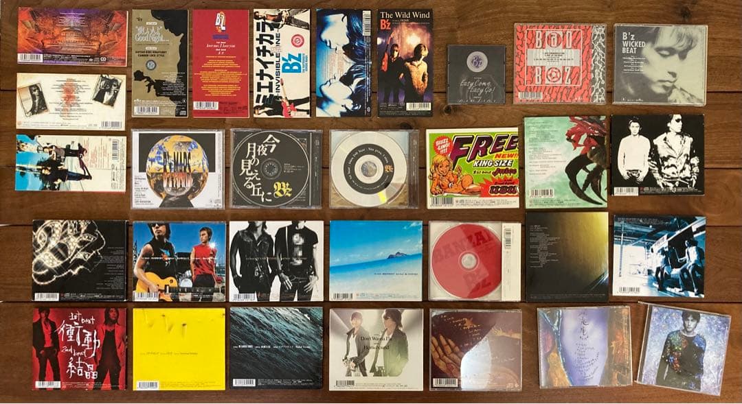 B'z シングル28枚・稲葉浩志 アルバム2枚