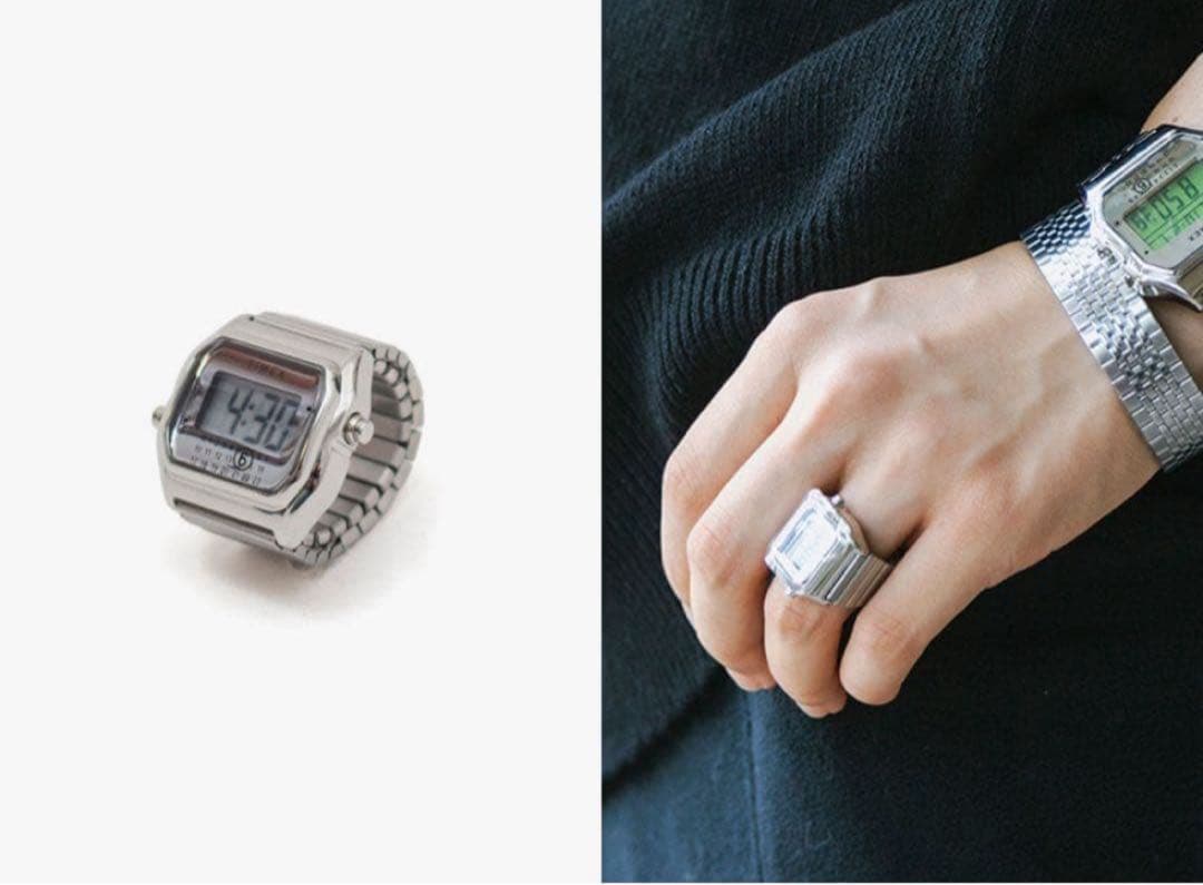時計 TIMEX x MM6 Maison Margiela Ring Watch