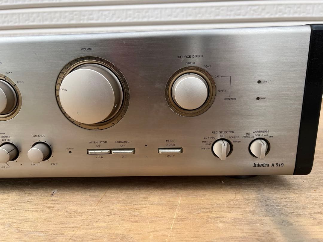 ふ*K様 【O-171】ONKYO オンキヨー アンプ INTEGRA A 91