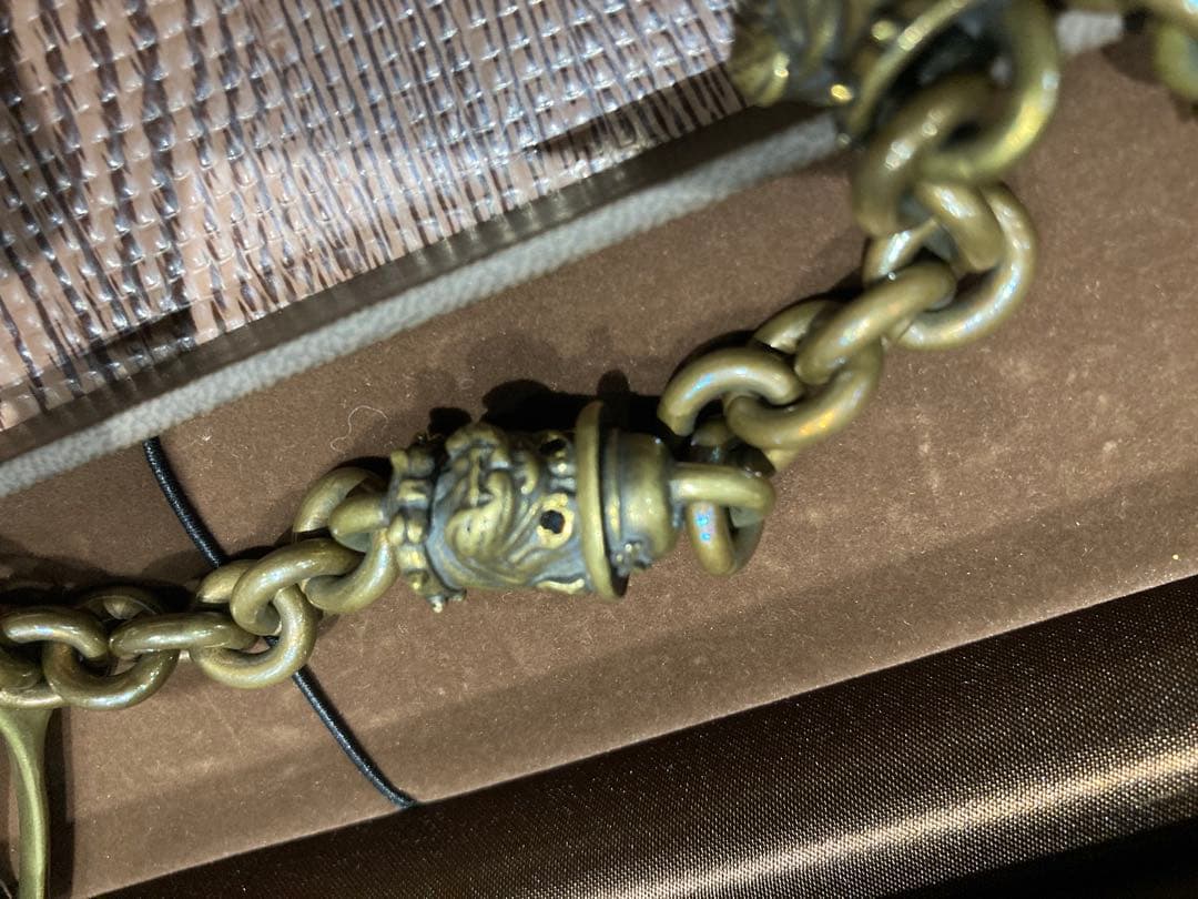 ピーナッツカンパニー　ウォレットチェーン　真鍮