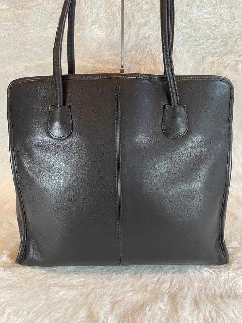 COACH オールドコーチ　トートバッグ　肩掛け　A4収納　黒　7303